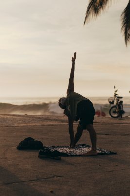 Sandboarding in Marocco