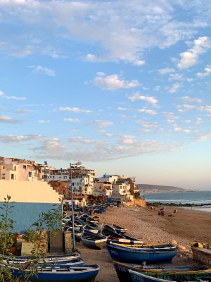 Yoga al tramonto Marocco